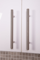 Ручка-рейлинг Eureka 1.2x3x16.8 см сталь цвет хром