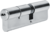 Цилиндр Abus D6N, 45x55 мм, ключ/ключ, цвет никель