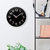 Настенные часы Troykatime, D30 см, пластик, цвет серебристый