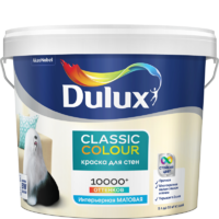 Краска для стен и потолков Dulux Classic Colour BW цвет белый 5 л аналоги, замены