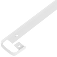 Планка для столешницы соединительная 38 мм металл цвет белый матовый аналоги, замены