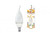 Лампа светодиодная WFС37-10 Вт-230 В -4000 К–E14 (свеча на ветру) Народная | SQ0340-1600 TDM ELECTRIC