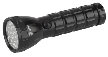 Фонарик карманный на батарейках 3хAAA, ударопрочный металлический корпус, текстурированная ручка, ремешок руку, 28 LED MB-503 Болт ЭРА - Б0030195 (Энергия света)