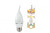 Лампа светодиодная WFС37-10 Вт-230 В -4000 К–E27 (свеча на ветру) Народная | SQ0340-1601 TDM ELECTRIC
