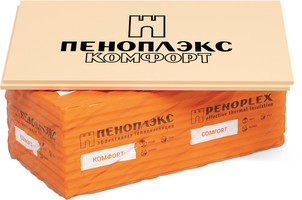 Теплоизоляционные плиты XPS Пеноплэкс Комфорт 100х585х1185 мм, объем упаковки 0.2773 м3 TU0-0002028 аналоги, замены