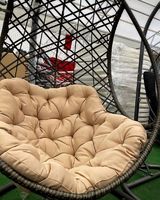 Кресло подвесное «Кения», цвет коричневый (без опоры) GREENGARD