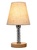 Настольная лампа Lamplandia Lato Beige L1305, цвет бежевый
