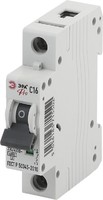 Автоматический выключатель Pro NO-901-44 ВА47-63 1P 16А кривая C | Б0031814 ЭРА (Энергия света)
