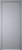 Дверь межкомнатная глухая эмаль цвет серый (с притвором М8x21) VELLDORIS