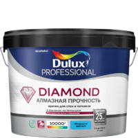 Краска для стен и потолков Dulux Professional Diamond матовая 9 л белая