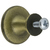 Ручка-кнопка Kerron RK-001 BA металл цвет бронза