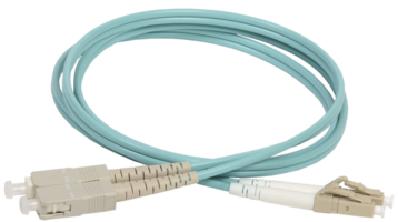 Оптический (патч-корд), MM, 50/125 (OM3), LC/UPC-SC/UPC,(Duplex),2м | FPC5003-LCU-SCU-C2L-2M ITK IEK (ИЭК) Патч-корд 2м коммутационный соединительный для многомодового кабеля купить в Москве по низкой цене
