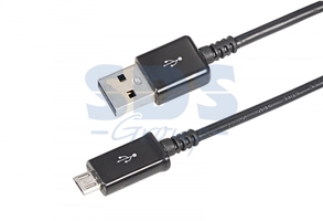 Кабель USB microUSB длинный штекер 1м черн. Rexant 18-4268-20 1 м SDS купить в Москве по низкой цене