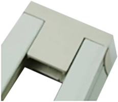 Комплект торцевых элементов PTR EC-WH белый для шинопровода осветительного | 5010901 Jazzway