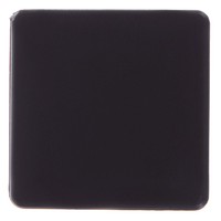 Насадки Standers 25х25 мм квадратные пластик цвет чёрный 4 шт.