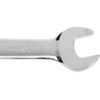 Ключ комбинированный с храповым механизмом Jonnesway, 17 мм