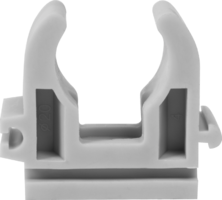 Крепёж трубы FV-Plast 20 мм полипропилен цвет серый AA976020001Z