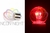 Лампа светодиодная 1Вт шар d45 6LED прозрачная красн. E27 эффект лампы накаливания Neon-Night 405-122