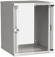 Шкаф LINEA WE 15U 600x600мм дверь стекло серый | LWE3-15U66-GF ITK IEK (ИЭК)
