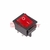 Выключатель клавишный 250В 16А (4с) ON-OFF красн. с подсветкой (RWB-502; SC-767; IRS-201-1) Rexant 36-2330