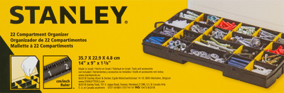 Органайзер Stanley Essential 14 дюймов 357х229х48 мм, пластик