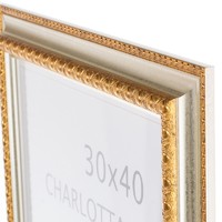 Рамка Charlotta 30х40 см пластик цвет золото