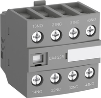 Блок контактный дополнительный CA4-31E (3НО+1НЗ) для контакторов AF09…AF38 | 1SBN010140R1031 ABB аналоги, замены