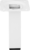Ножка квадратная 100х25 мм сталь максимальная нагрузка 50 кг цвет белый EDSON