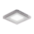 Светильник точечный встраиваемый LED Gauss BL320 LED-подсветка 3+3 Вт 350 Лм теплый белый свет квадрат под отверстие 80 мм