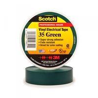Изолента ПВХ зеленая 19мм 20м Scotch 35 высший сорт - 7000031669 3M 3М аналоги, замены