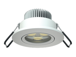 Светильник светодиодный DL SMALL 2000-5 LED WH встраив. СТ 4502002860 Световые Технологии аварийный указатель освещения централизованный IP20 цена, купить