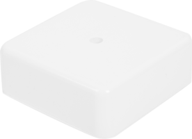 Распределительная коробка открытая IEK 75x75x28 мм 2 ввода IP20 цвет белый (ИЭК) аналоги, замены