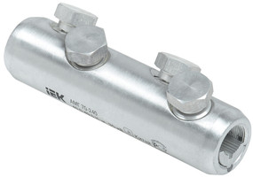 Алюминиевая механическая гильза со срывными болтами АМГ 70-240 до 35 кВ | UZA-29-S70-S240-35 IEK (ИЭК)