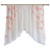 Комплект штор на ленте для кухни Офелия 300x160 см цвет красный WITERRA