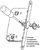 Дверь межкомнатная Танганика остеклённая CPL ламинация цвет белый 70х200 см (с замком) КРАСНОДЕРЕВЩИК
