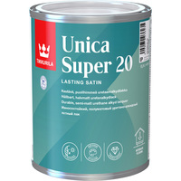 Лак универсальный Tikkurila Unica Super 20 База ЕР бесцветный полуматовый 0.9 л 55964040110 аналоги, замены