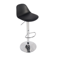Сиденье для барного стула со спинкой Delinia Орлеан 43.5x26 см цвет чёрный аналоги, замены