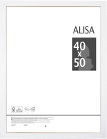 Рамка Alisa, 40x50 см, цвет белый аналоги, замены