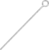 Крюк с винтом для завинчивания М8x280 мм оцинкованный Стройбат