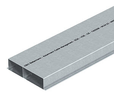 Кабельный канал для заливки в стяжку EUK 2000x190x48 мм (сталь) (S2 19048) | 7400308 OBO Bettermann L2000 S2 оцинк под бетон цена, купить