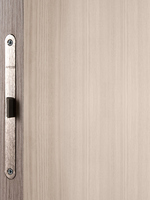 Дверь межкомнатная Мирра глухая Hardflex ламинация цвет ясень бора 90x200 см (с замком и петлями) МАРИО РИОЛИ