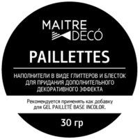 Декоративная добавка Maitre Deco «Paillettes Or» цвет золото 30 г аналоги, замены
