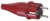 Вилка резиновая с мультизаземлением IP44, 16A, 2P+E, 250V, (красный) | 1419140 ABL Sursum
