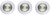 Светодиодный фонарь-подсветка Pushlight 3 Вт на батарейках (комплект из шт.), цвет белый