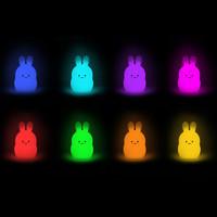 Светильник детский Rombica LED Rabbit, RGB свет, цвет белый