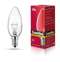 Лампа накаливания MIC B CL 60Вт E14 Camelion 9870