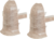 Угол внешний для плинтуса «Дуб Деревенский», высота 62 мм, 2 шт. LIDER