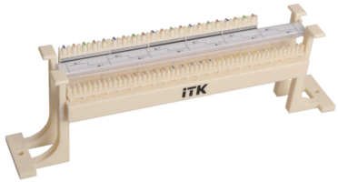 Кросс-панель на кронштейне 100-парная 110 т. | CP100-110-1 ITK IEK (ИЭК) тип цена, купить