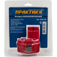 Аккумулятор для Makita Практика 14.4 В, 1.5 Ач, NiCd, блистер 032-126 Энкор аналоги, замены