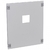 Лицевая панель металлическая XL3 400 - для 1 DPX 250/630 (400 A) с блоком УЗО вертикальный монтаж высота 600 мм | 020323 Legrand
